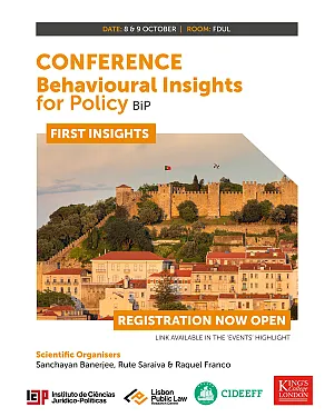 Behavioural Insights for Policy (BiP) Network &mdash; Portugal 2026