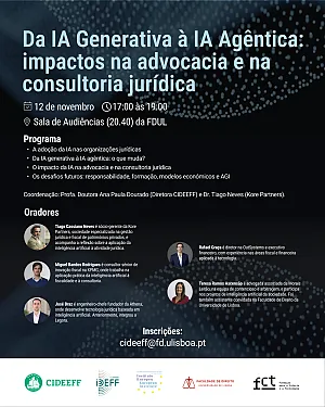 Da IA Generativa &agrave; IA Ag&ecirc;ntica: impactos na advocacia e na consultoria jur&iacute;dica