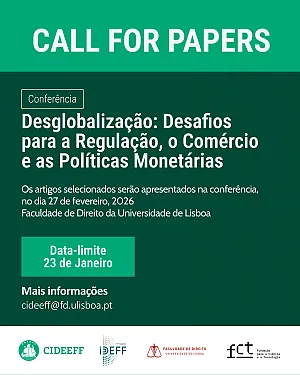 Desglobalização: Desafios para a Regulação, o Comércio e as Políticas Monetárias