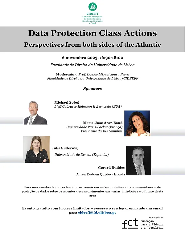 Data Protection Class Actions: Perspectives from both sides of the Atlantic
