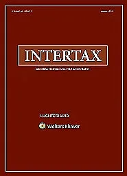 Call for Papers Intertax Special Issue - Global Minimum Tax and Investment Treaty Arbitration