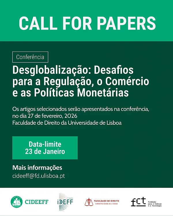 Desglobalização: Desafios para a Regulação, o Comércio e as Políticas Monetárias