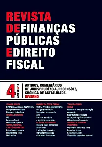 N.º 4 VII da Revista de Finanças Públicas e Direito Fiscal