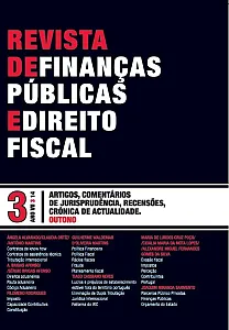 N.º 3 VII da Revista de Finanças Públicas e Direito Fiscal