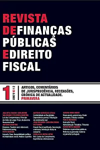 N.º 1 do Ano V da Revista de Finanças Públicas e Direito Fiscal