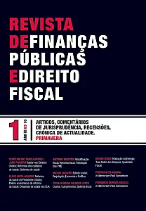 N.º 1 do ano III Revista de Finanças Públicas e Direito Fiscal