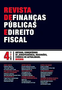 N.º 4 V da Revista de Finanças Públicas e Direito Fiscal