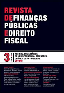 N.º3 XI da Revista de Finanças Públicas e Direito Fiscal