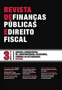 N.º 3 do Ano III Revista de Finanças Públicas e Direito Fiscal