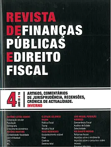 N.º 4 IX da Revista de Finanças Públicas e Direito Fiscal