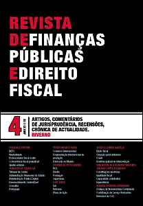 Issue n.º 4 XI of the Journal Of Public Finance and Tax Law