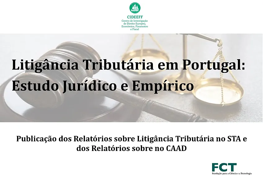 Processos de Massa - Relatório Complementar dos Resultados sobre Litigância Fiscal no CAAD (Decisões arbitrais publicadas até 31/12/2022)