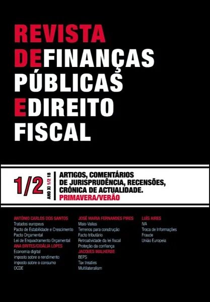 Issue n.º 1/2 XI of the Journal Of Public Finance and Tax Law