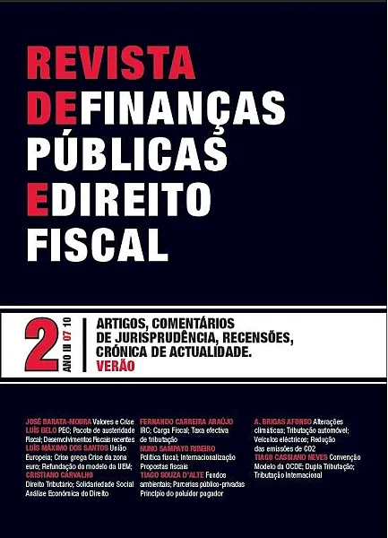 N.º 2 do Ano III Revista de Finanças Públicas e Direito Fiscal