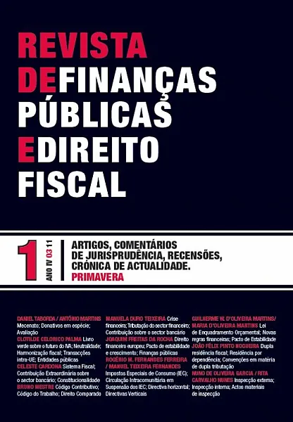 Issue No. 1 of Year IV of the Journal of Public Finance and Tax Law